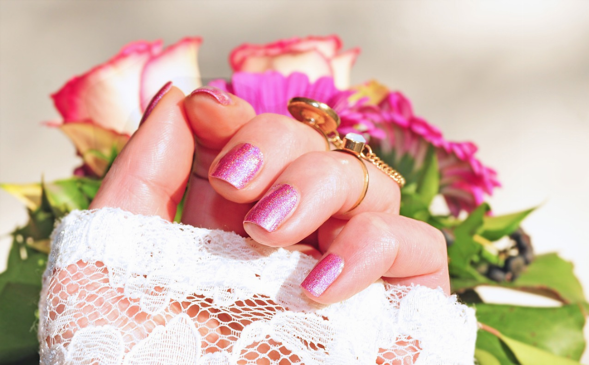 Ongle avec du polygel